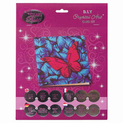 Butterfly Crystal Art Card Kit Craft Buddy (ONLINE ORDER ONLY)
