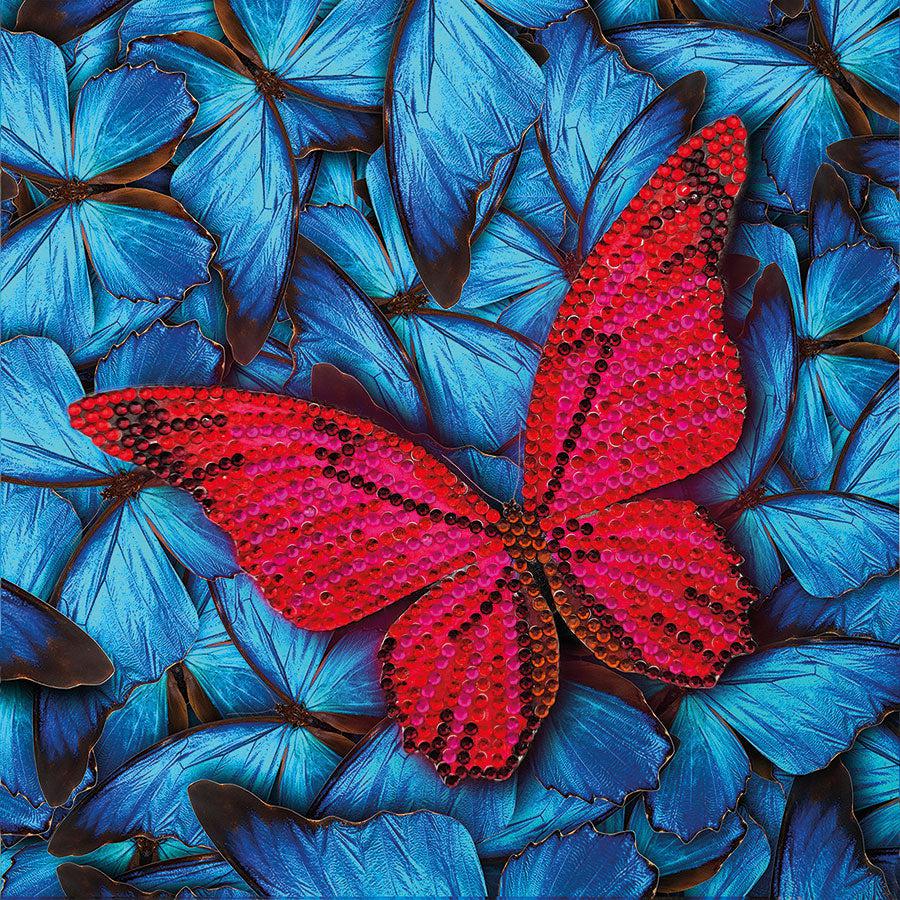 Butterfly Crystal Art Card Kit Craft Buddy (ONLINE ORDER ONLY)