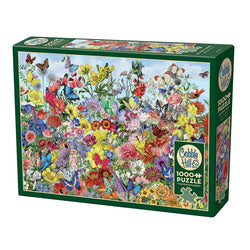Butterfly Garden 1000 Piece Jigsaw Puzzle Cobble Hill (ONLINE ORDER ONLY)