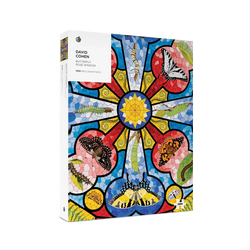 Butterfly Rose Window 1000 Piece Jigsaw Puzzle Pomegranate (ONLINE ORDER ONLY)