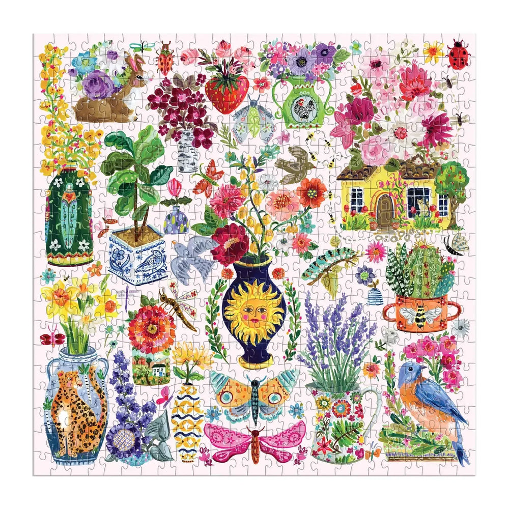Buzzy Bouquets 500 Piece Jigsaw Puzzle Galison (ONLINE ORDER ONLY)