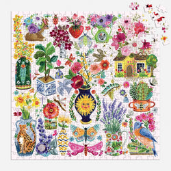 Buzzy Bouquets 500 Piece Jigsaw Puzzle Galison (ONLINE ORDER ONLY)