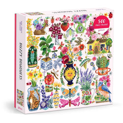 Buzzy Bouquets 500 Piece Jigsaw Puzzle Galison (ONLINE ORDER ONLY)