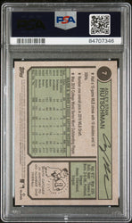 2023 TOPPS HERITAGE ADLEY RUTSCHMAN  #7 - PSA 10 (Online Order Only)