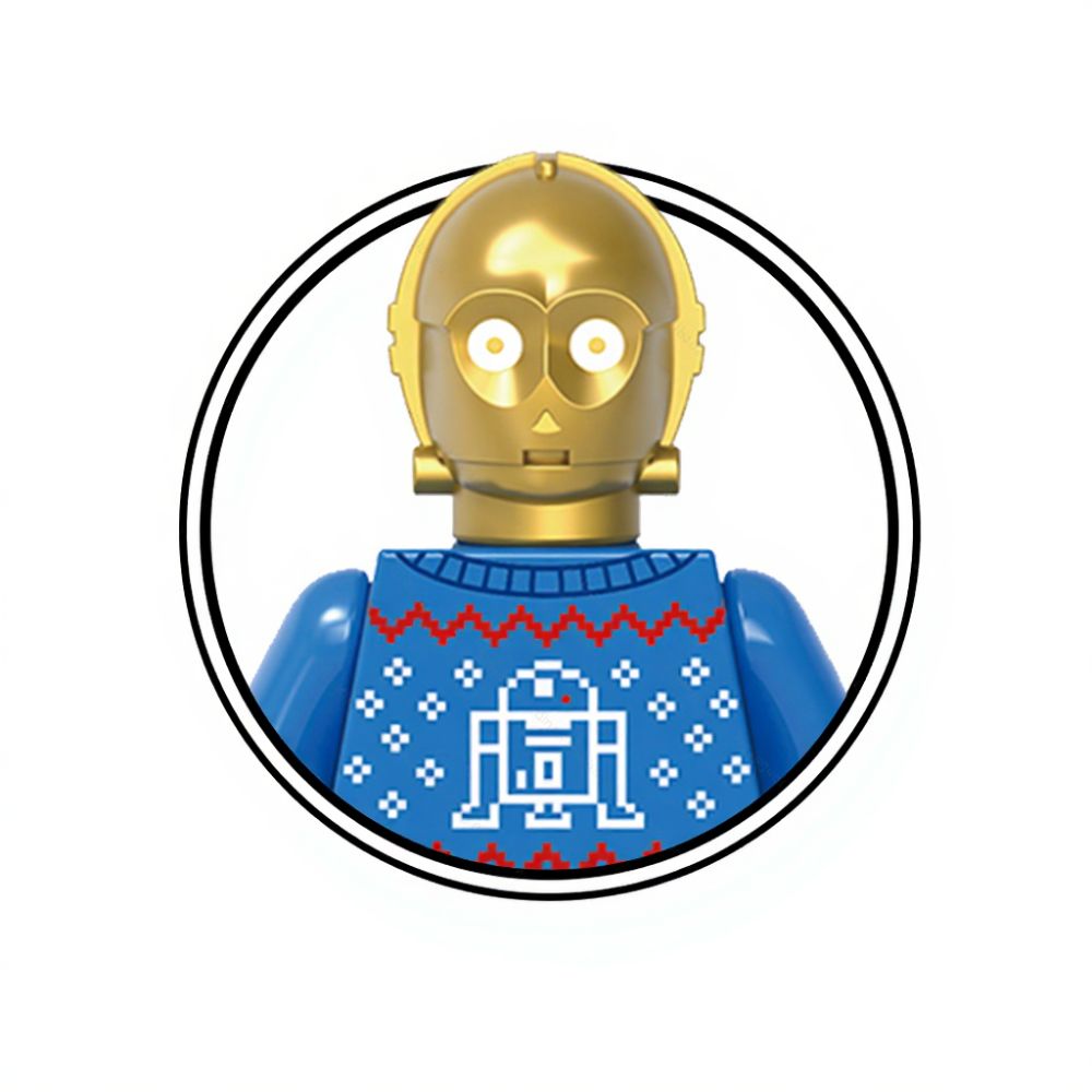 C-3PO Holiday Minifigure (ONLINE ORDER ONLY)