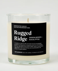Rugged Ridge Glass Candle- Candle For Him (Online Order Only)