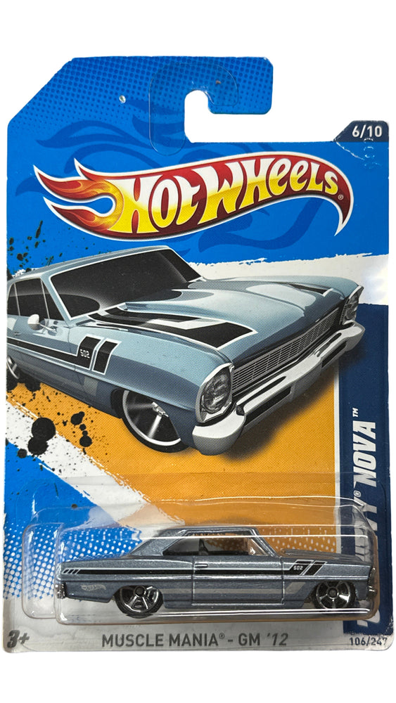 Hot Wheels Muscle Mania - GM '12 '66 Chevy Nova 106/247 (Online Order Only)