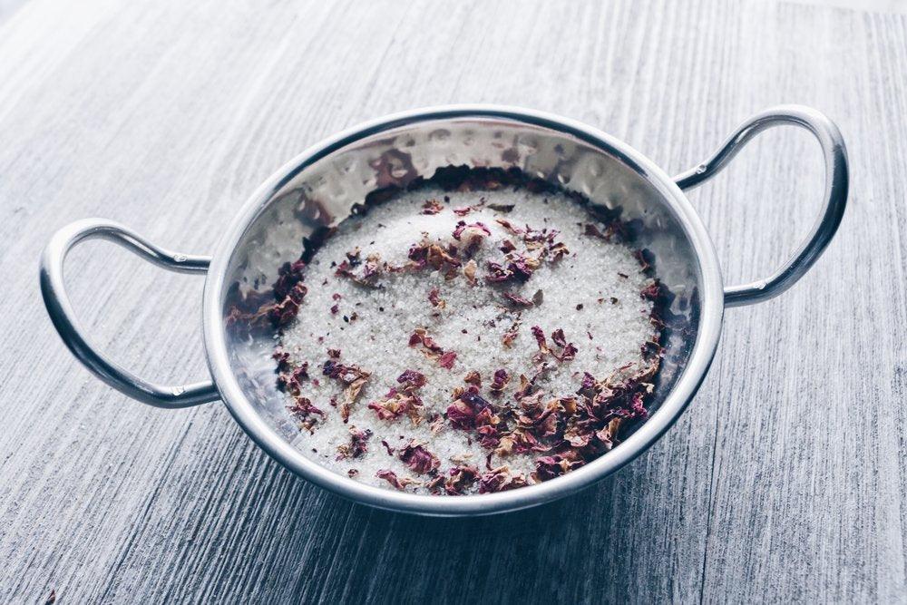 Rose Petal infused artisan culinary sugar (ONLINE ORDER ONLY)