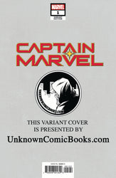 Captain Marvel #1 Unknown Comic Books Exclusive Captain Marvel 1/9/2019 (Online Only)