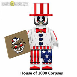 Captain Spaulding House of 1000 Corpses Lego Minifigures Custom Horror Toys (ONLINE ORDER ONLY)