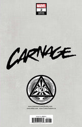 Carnage 2 Unknown Comics Marco Turini Exclusive Virgin Var (04/20/2022) (Online Order Only)