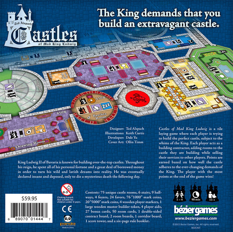Castles of Mad King Ludwig (ONLINE ORDER ONLY)
