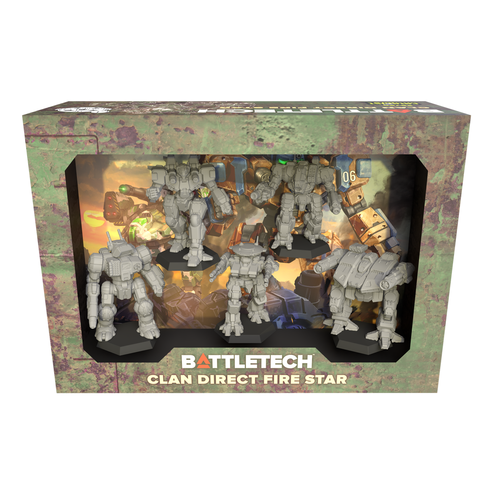 BattleTech: Mercenaries ForcePack - Clan Direct Fire Star (ONLINE ORDER ONLY)