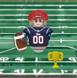 New England Patriots Team Minifigure (ONLINE ORDER ONLY)