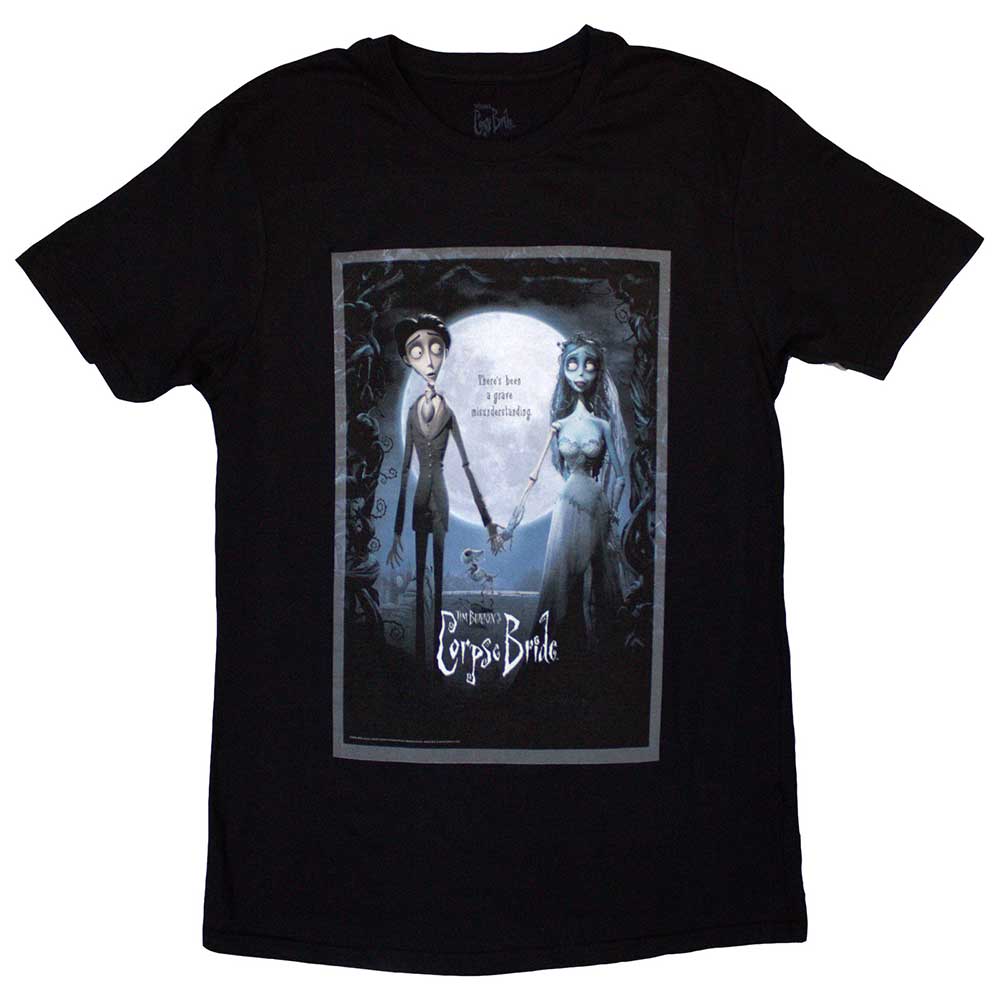 Tim Burton's The Corpse Bride Movie Poster Graphic T-Shirt (ONLINE ORDER ONLY)