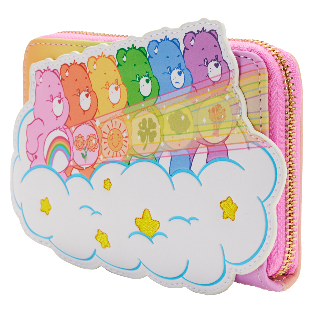 Loungefly: Carebears - Stare Rainbow Zip Around Wallet (ONLINE ORDER ONLY)