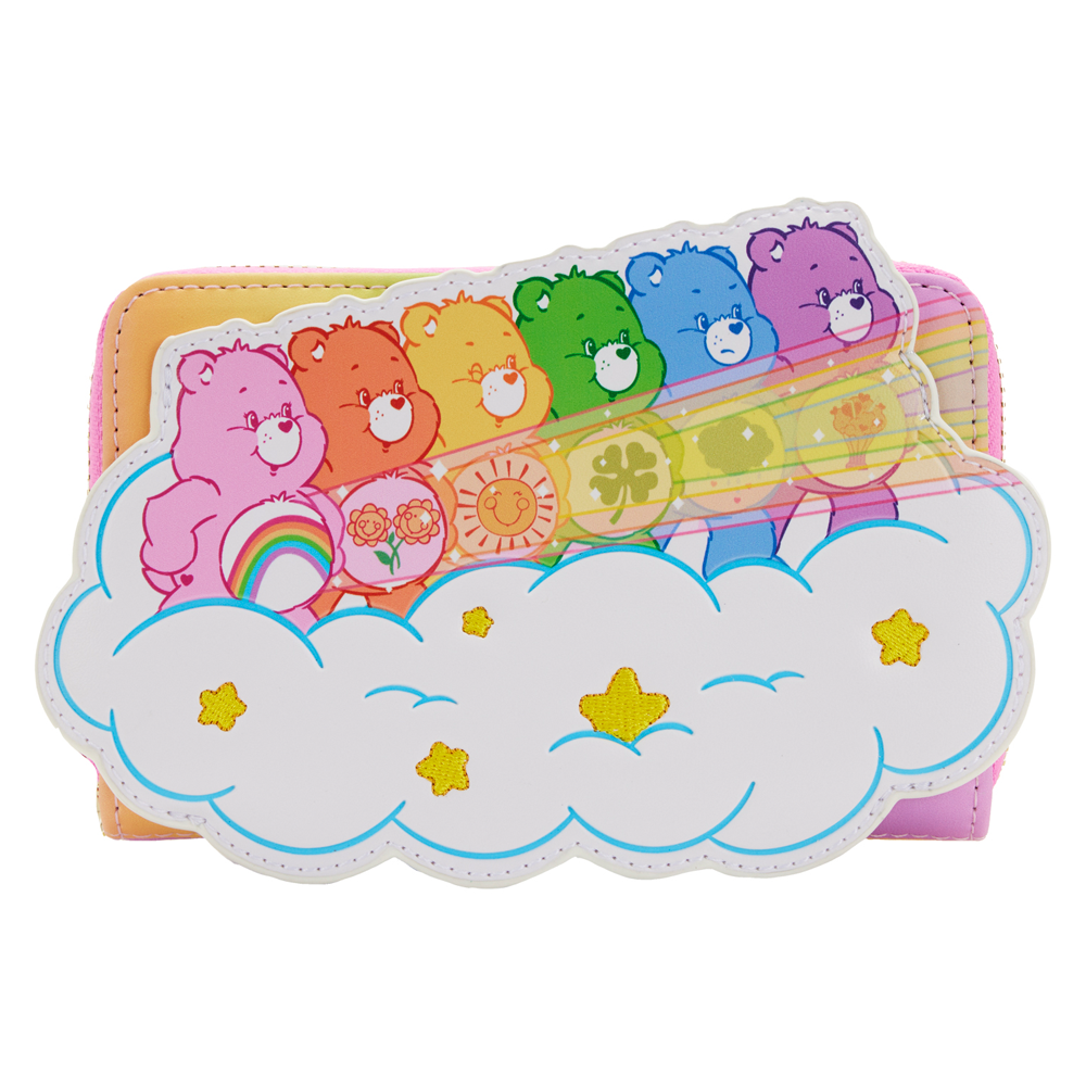 Loungefly: Carebears - Stare Rainbow Zip Around Wallet (ONLINE ORDER ONLY)