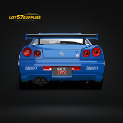 (Pre-Order) Cool Art Skyline R34 Blue #92 Ordinary 1:64 (ONLINE ORDER ONLY)