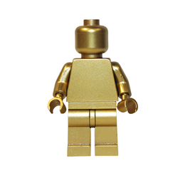 Monochrome Metallic Minifigure (ONLINE ORDER ONLY)