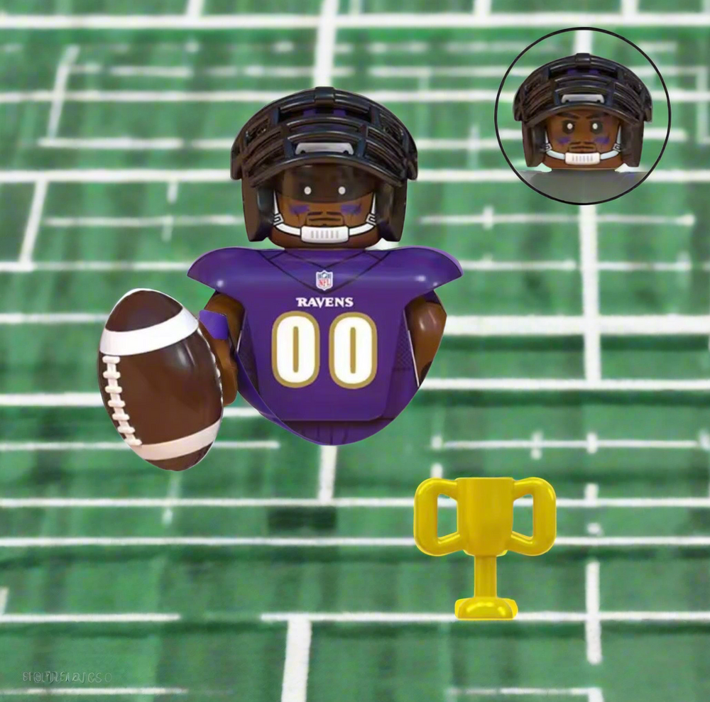 Baltimore Ravens Team Minifigure (ONLINE ORDER ONLY)