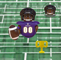 Baltimore Ravens Team Minifigure (ONLINE ORDER ONLY)