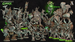 3D Printed Archvillain Games Griefharvest Coven Grandmother Sin - Wormbinder 28mm 32mm D&D (Online Only)