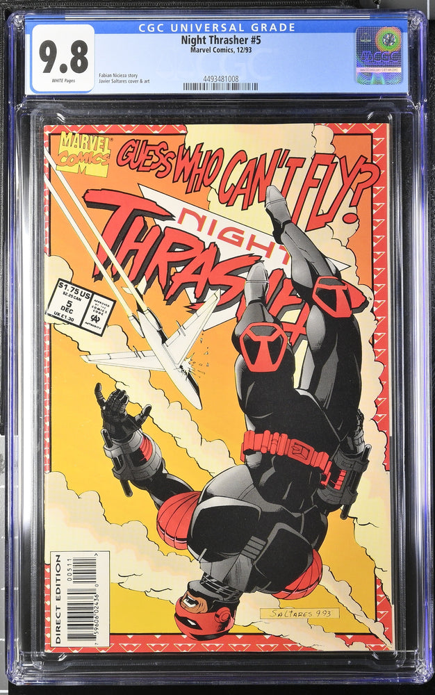Night Thrasher #5 (1993) - Graded CGC 9.8 (Online Order Only)