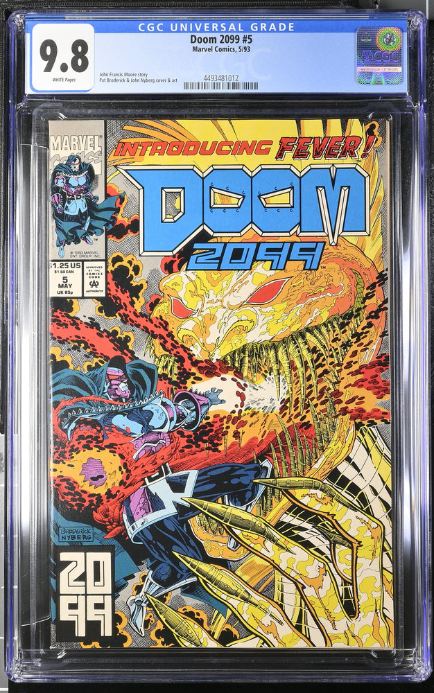 Doom 2099 #5 (5/93) Graded CGC 9.8 (Online Order Only)