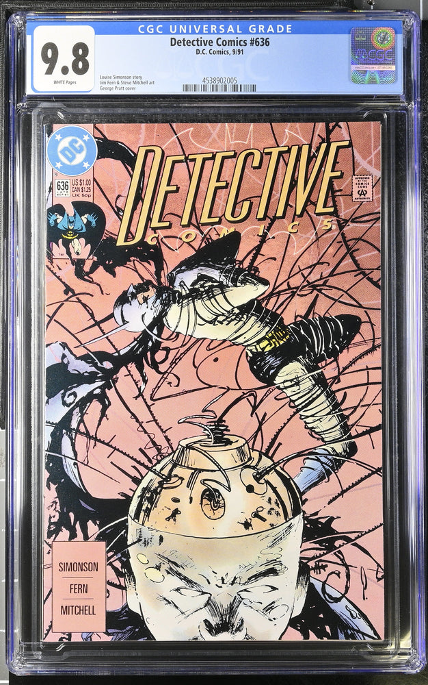 Detective Comics #636 (9/91) - Graded CGC 9.8 (Online Order Only)