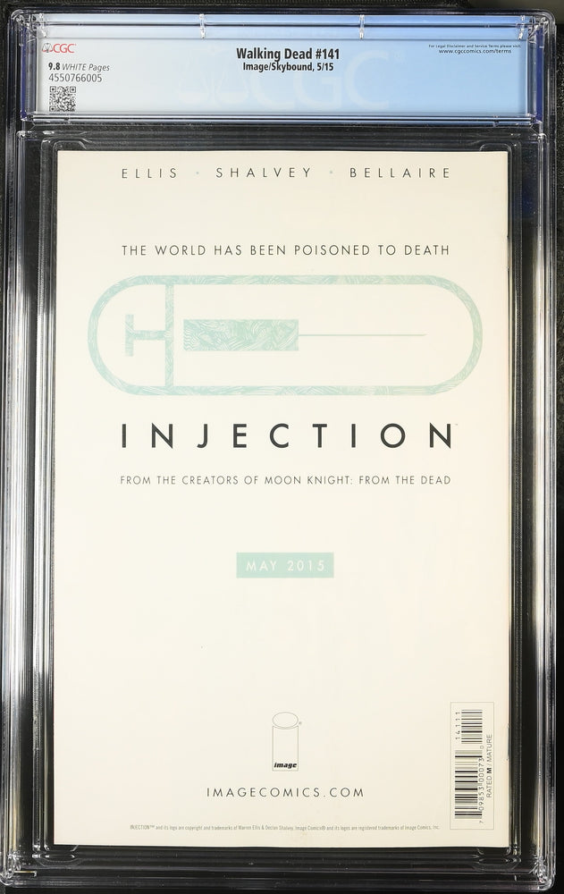 Walking Dead #141 (5/15) Graded CGC 9.8 (Online Order Only)