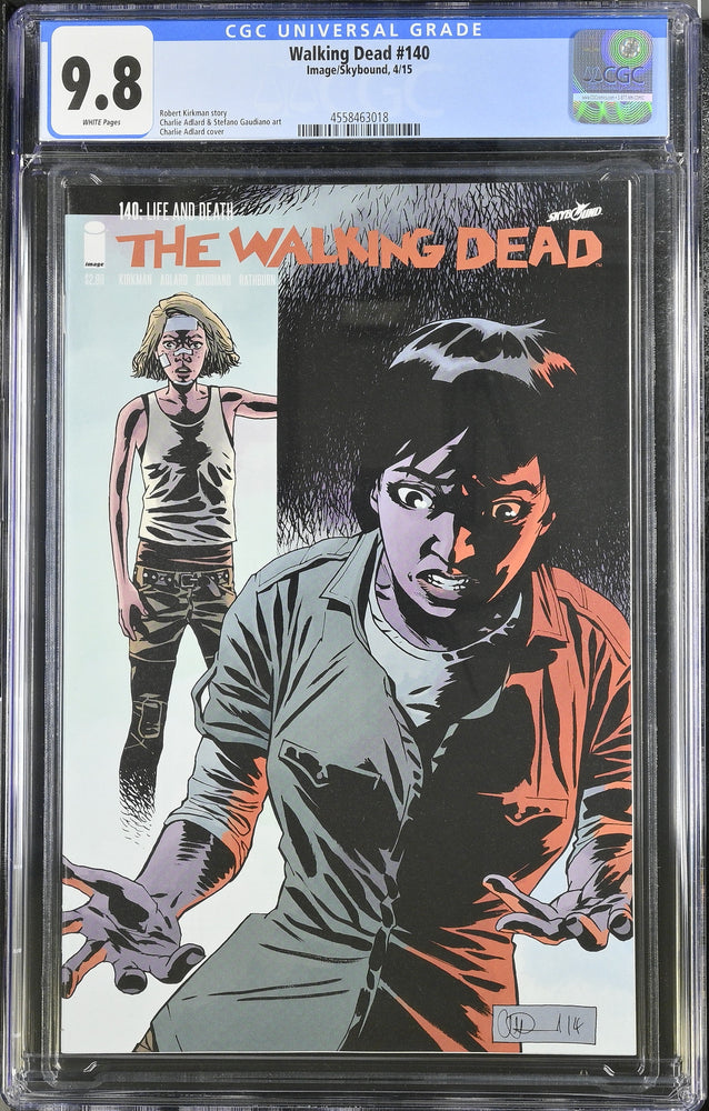 Walking Dead #140 (4/15) Graded CGC 9.8 (Online Order Only)
