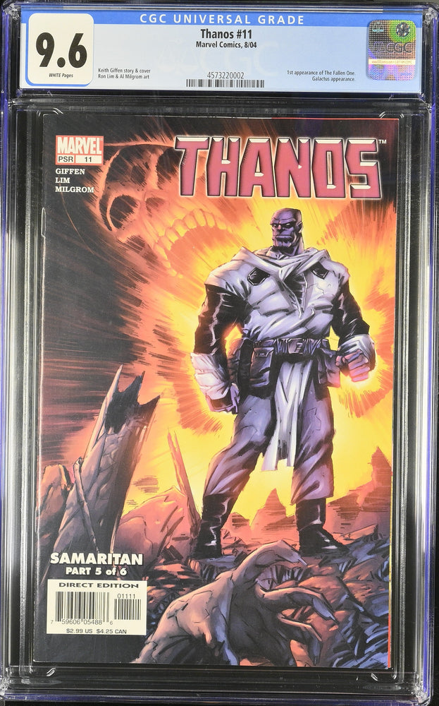 Thanos #11 (8/04) Graded CGC 9.6 (Online Order Only)