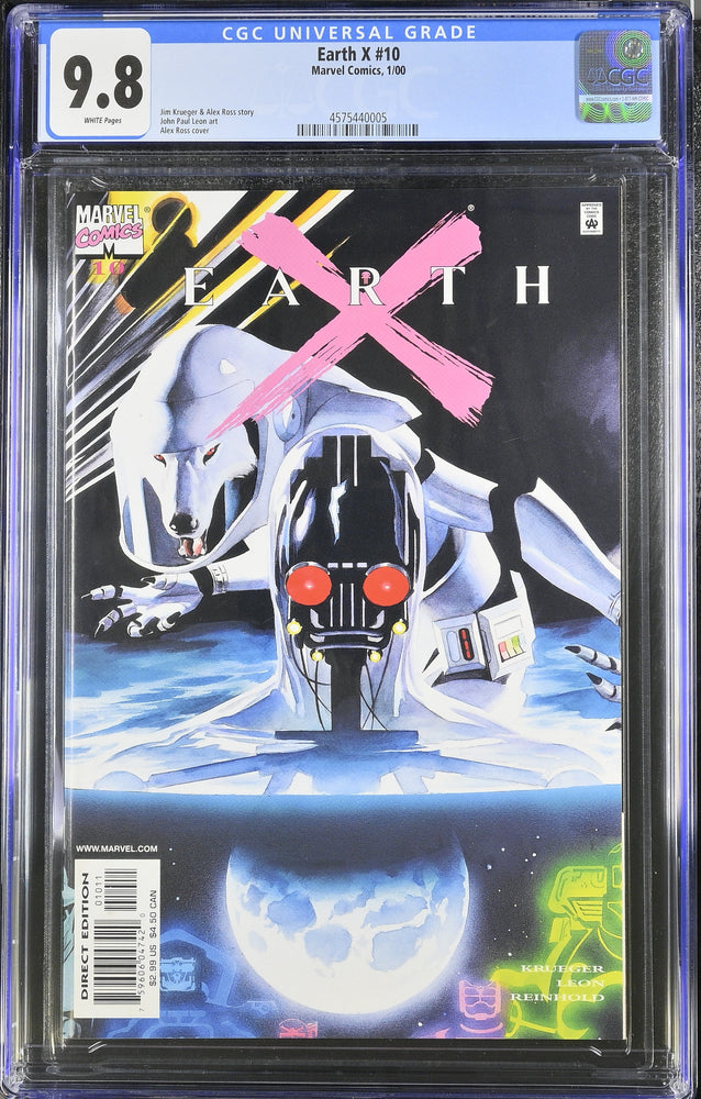 Earth X #10 (1/00) Graded CGC 9.8 (Online Order Only)