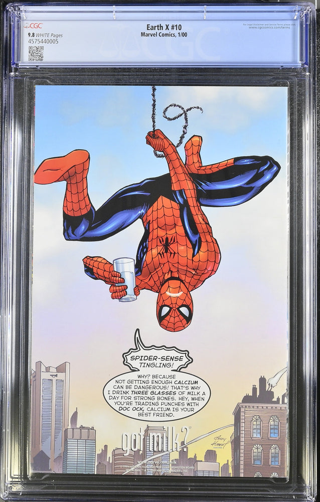 Earth X #10 (1/00) Graded CGC 9.8 (Online Order Only)
