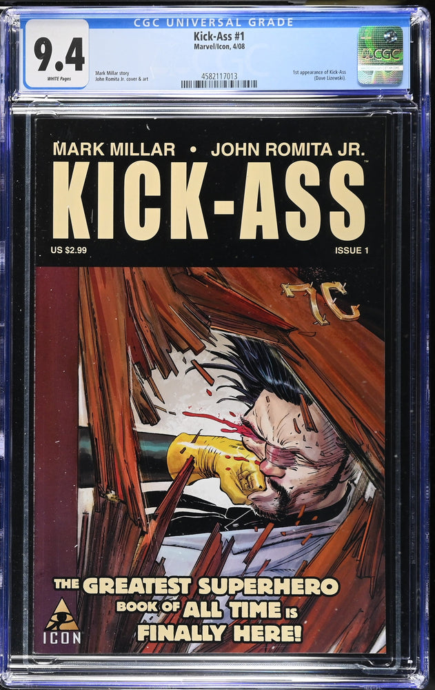 Kick-Ass #1 (4/08) Graded CGC 9.4 (Online Order Only)