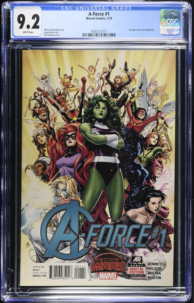 A-Force #1 (7/15) Graded CGC 9.2 (Online Order Only)