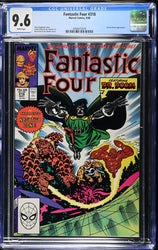 Fantastic Four #318 (9/88) Graded CGC 9.6 (Online Order Only)