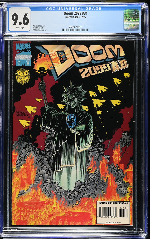 Doom 2099 #31 (7/95) Graded CGC 9.6 (Online Order Only)