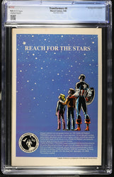 Transformers #8 (9/85) Graded CGC 9 Newsstand Edition (Online Order Only)
