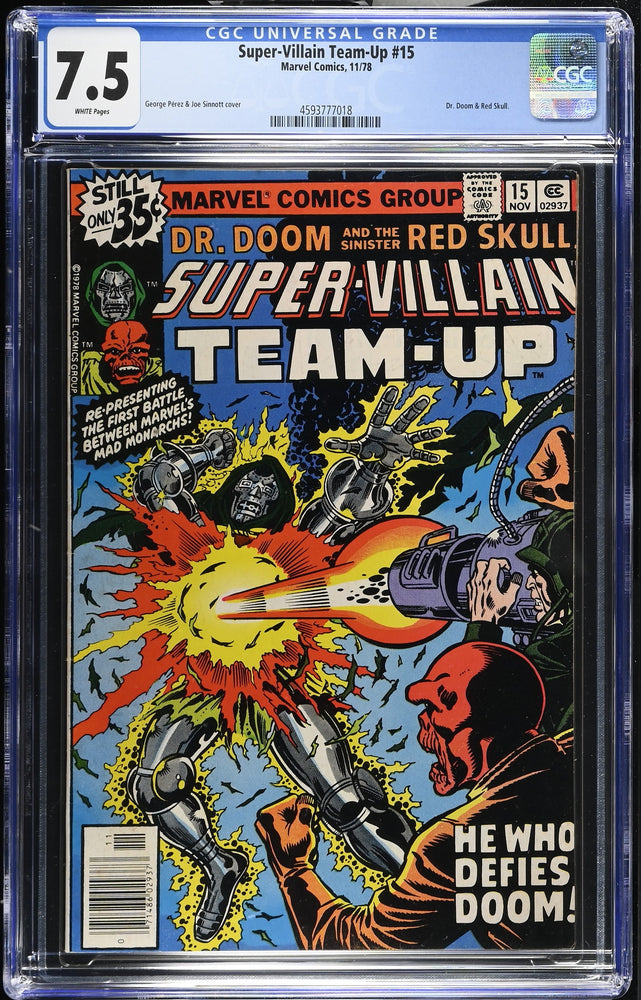 Super-Villain Team-Up #15 (11/78) Graded CGC 7.5 (Online Order Only)