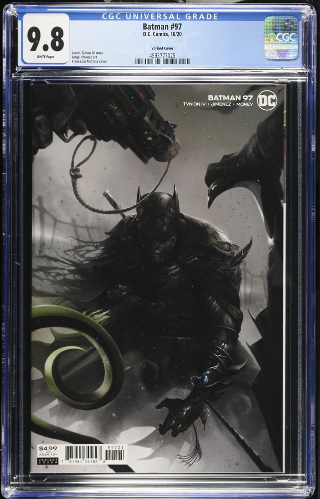 Batman #97 (10/20) Graded CGC 9.8 Variant Cover (Online Order Only)