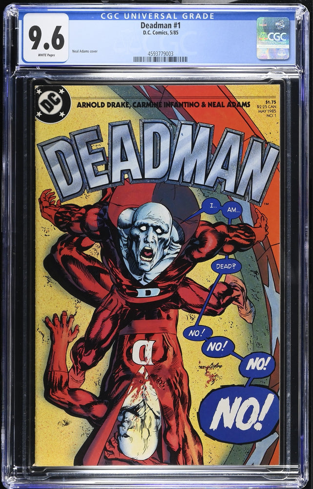Deadman #1 (5/85) Graded CGC 9.6 (Online Order Only)