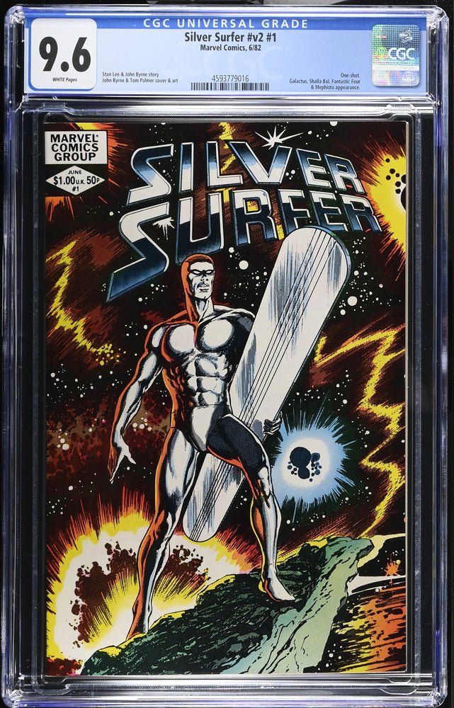 Silver Surfer #v2 #1 (6/82) Graded CGC 9.6 (Online Order Only)