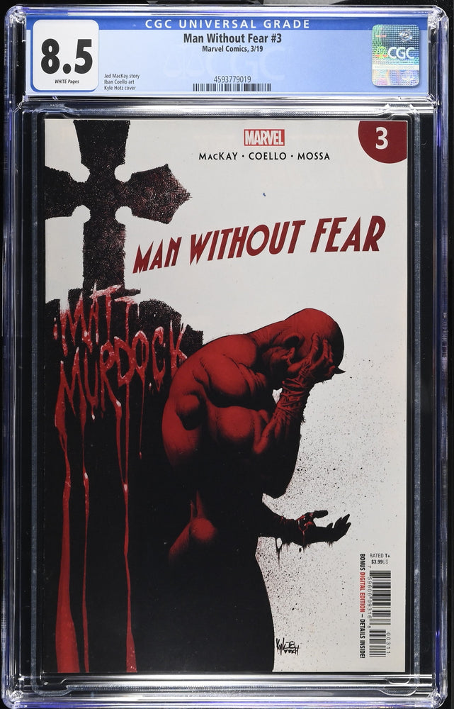 Man Without Fear #3 (3/19) Graded CGC 8.5 (Online Order Only)