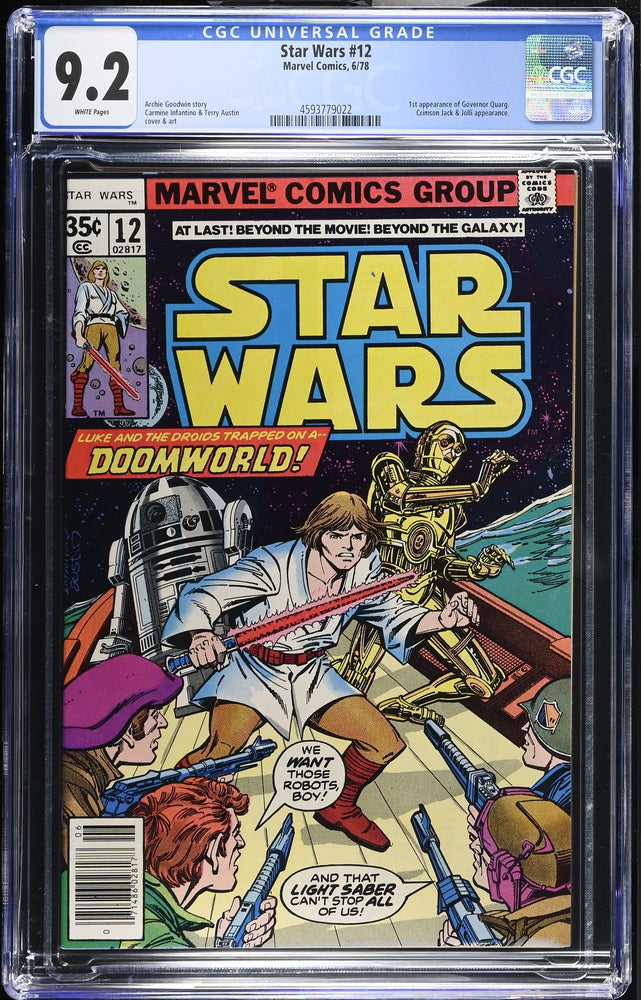 Star Wars #12 (6/78) Graded CGC 9.2 (Online Order Only)