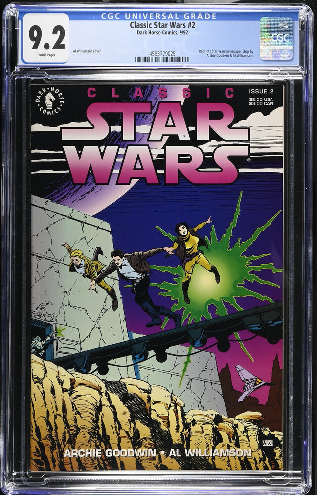 Classic Star Wars #2 (9/92) Graded CGC 9.2 (Online Order Only)