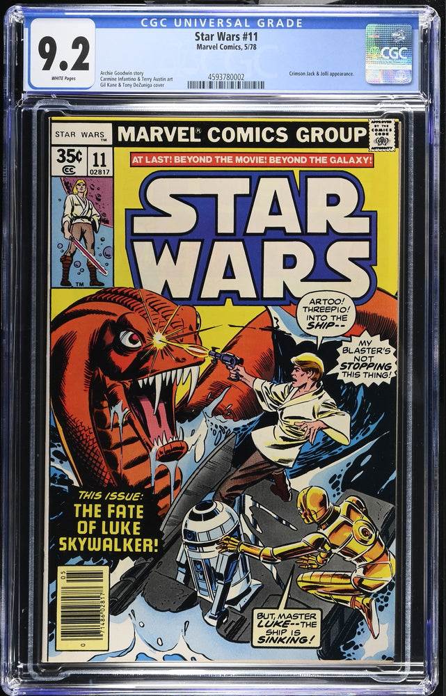 Star Wars #11 (5/78) Graded CGC 9.2 (Online Order Only)