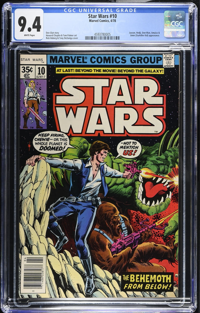 Star Wars #10 (4/78) Graded CGC 9.4 (Online Order Only)