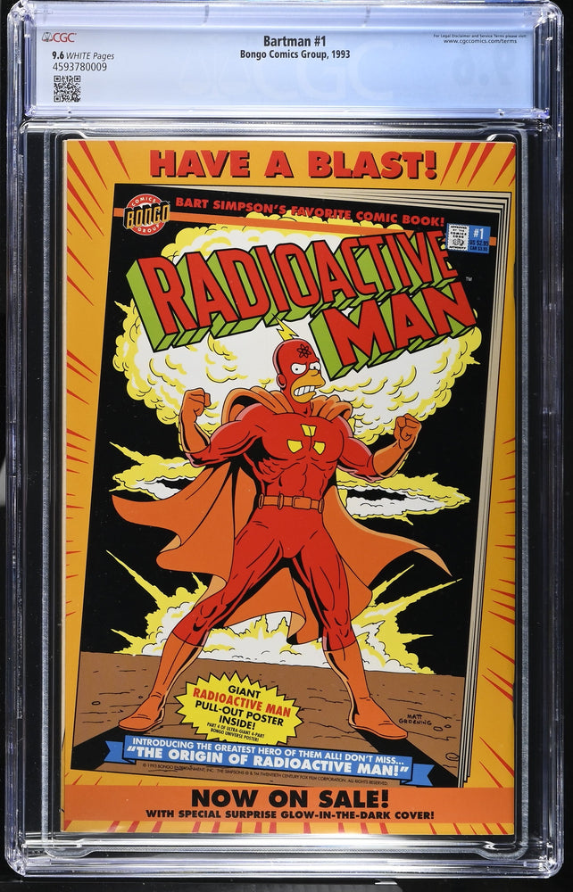Bartman #1 (1993) Graded CGC 9.6 (Online Order Only)