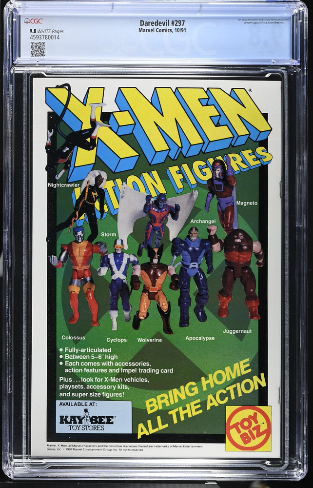 Daredevil #297 (10/91) Graded CGC 9.8 (Online Order Only)